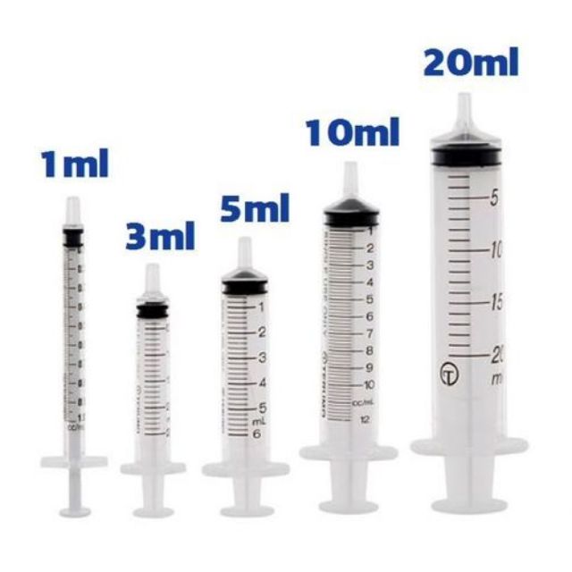 Disposable Syringe 1 3 5 10 Cc Ml Shopee Philippines