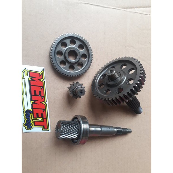 Beat Fi Transmision Gearbox. Scoopy Fi.Spacy Fi Gearbox Ratio Gear