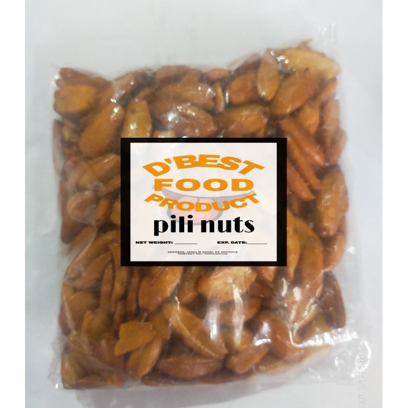 Pili nut brittle sweet flavor 500 grams for only p500. 250 grams for