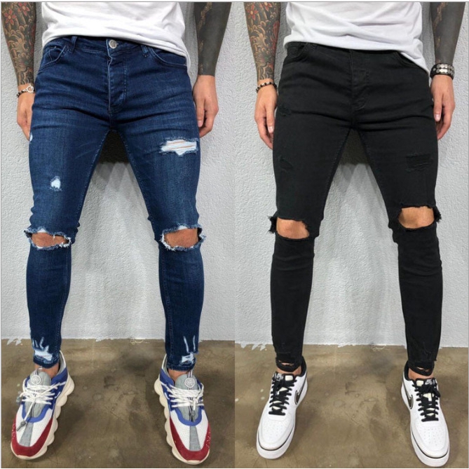 skinny fit denim jeans mens