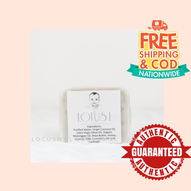 lotus baby soap