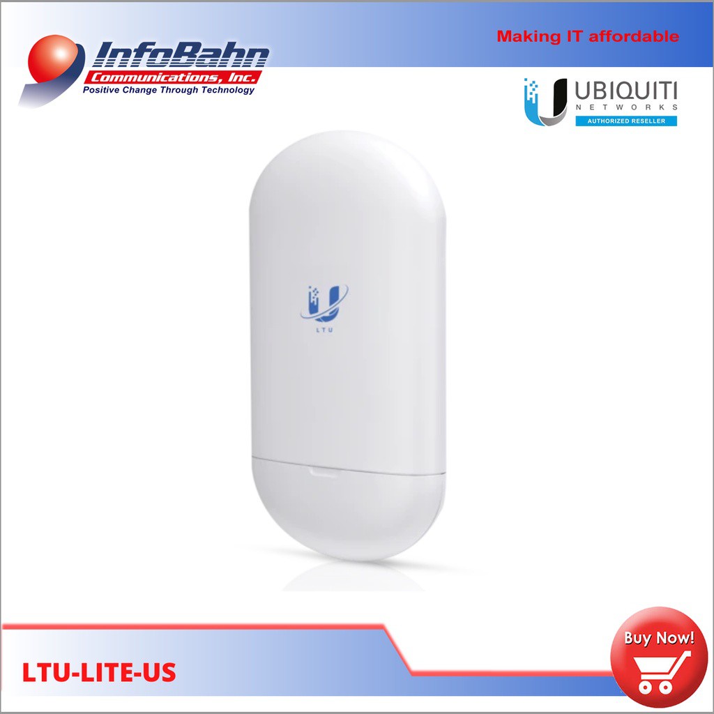 Ubiquiti LtuLite 5 Ghz Ptmp Ltu Client Radio Infobahn Shopee Philippines