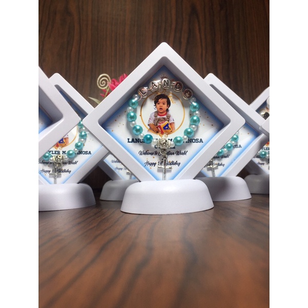 Floating Frame Rosary | Shopee Philippines