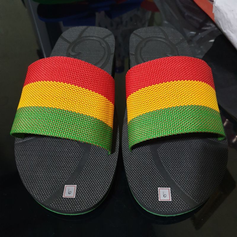 reggae slippers