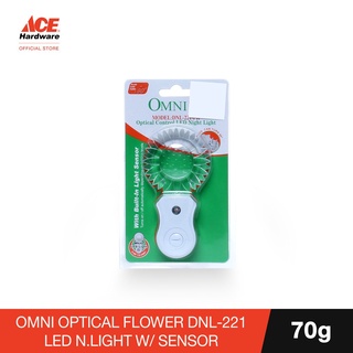 OMNI Optical Flower LED Night Light W/ Sensor DNL-221