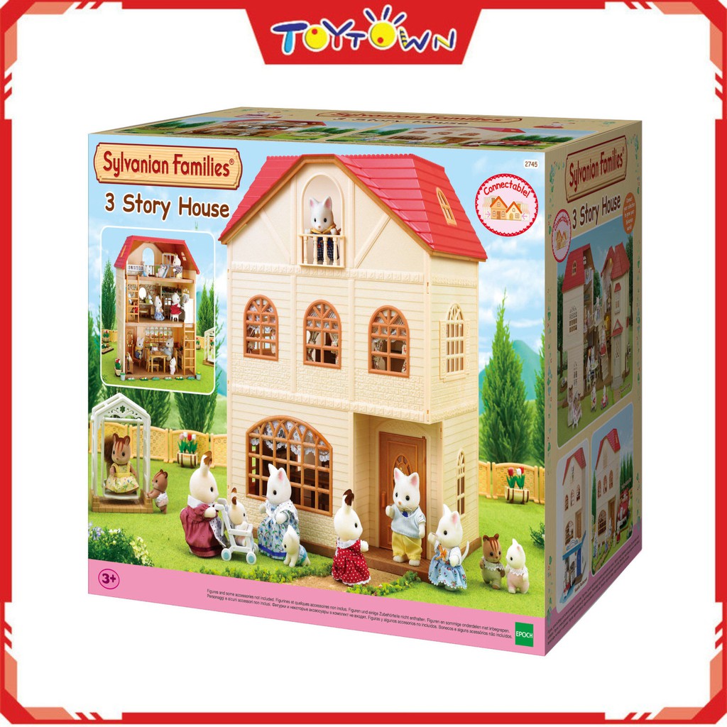 sylvanian family 3 story house