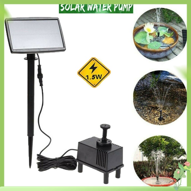 MY Energy Saving Solar Fountain Submersible Water Pump With Sponge