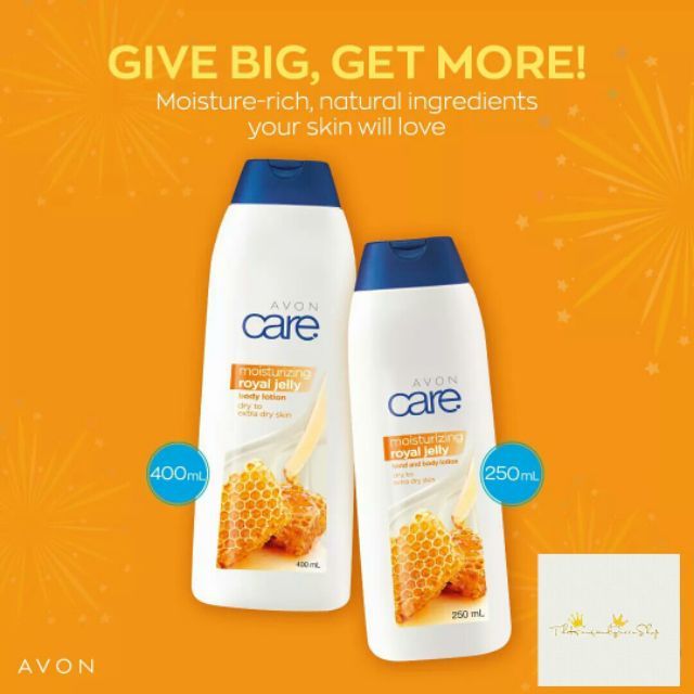avon care rich moisture family lotion for face hand body