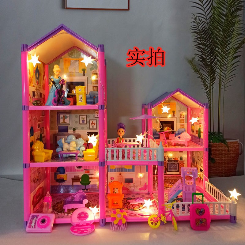castle barbie house