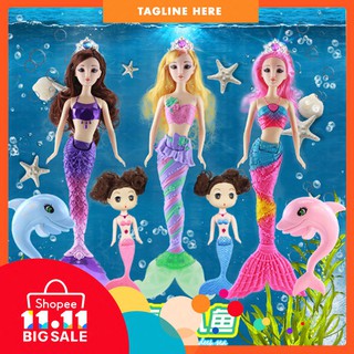 cartoon barbie mermaid