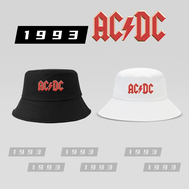AC/DC Cap Bucket Hat Rock Band ACDC Sun Hat ENHYPEN JAY ACDC Fisherman ...