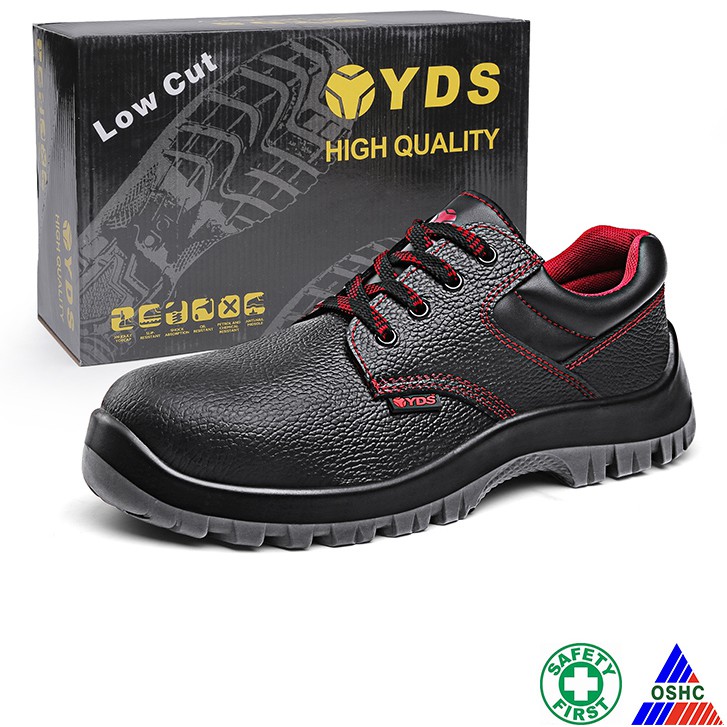 AIC YDS BS02 Men's Breathable Low Cut Steel Toe Cap Work Safety Shoes