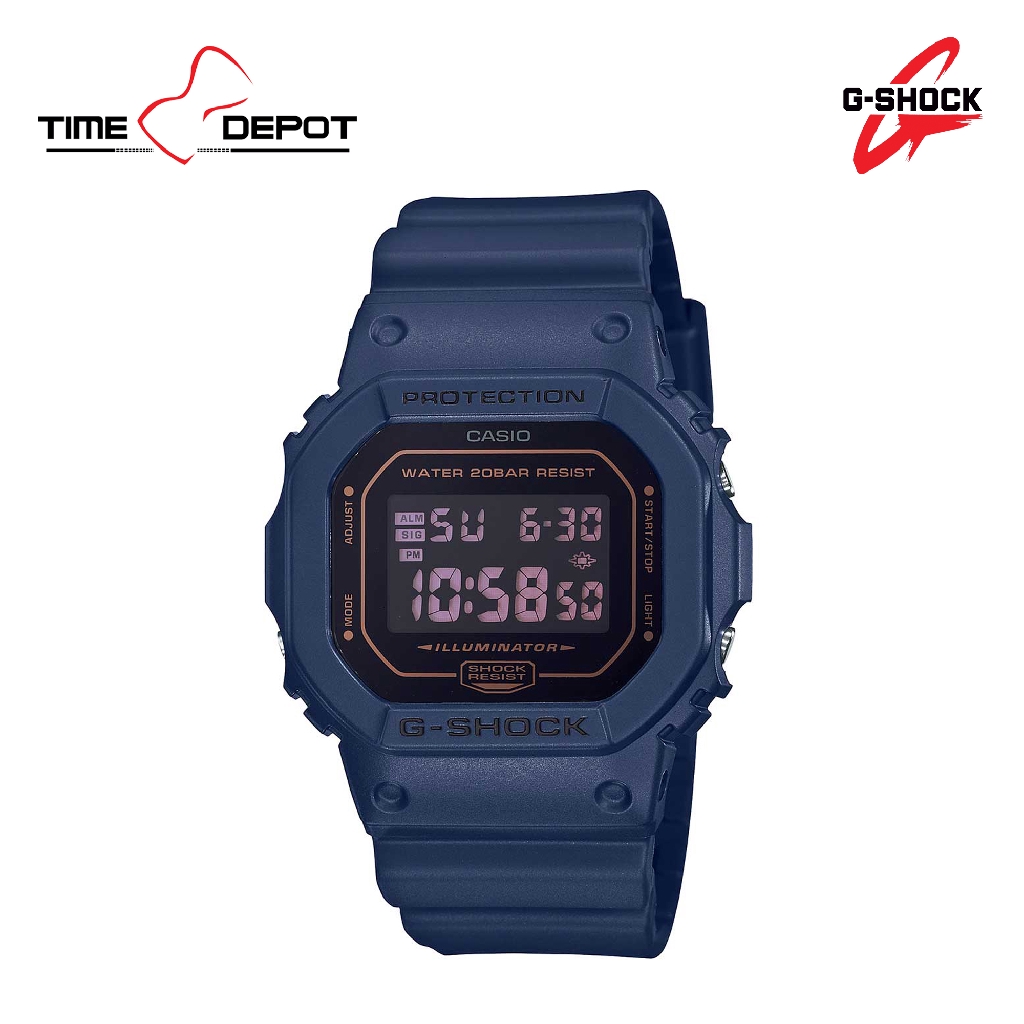 g shock protection blue