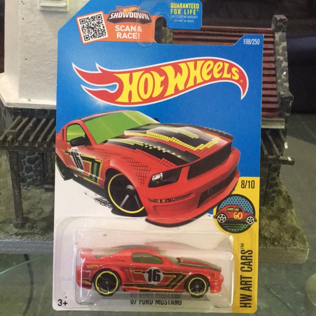 hot wheels 07 ford mustang