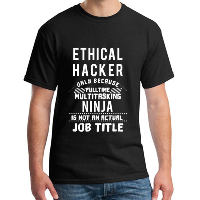 Custom Funny Ethical Hacker Hacker Or Computer Geek T Shirt Cool Comics Mens Tee T Shirts Gift Top Tee Shopee Philippines