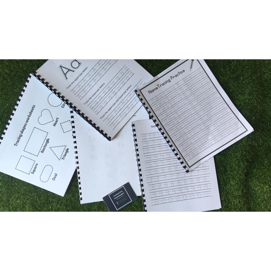 Tracing Pad (Name, Alphabet, Letters and Shape) Complete | Shopee