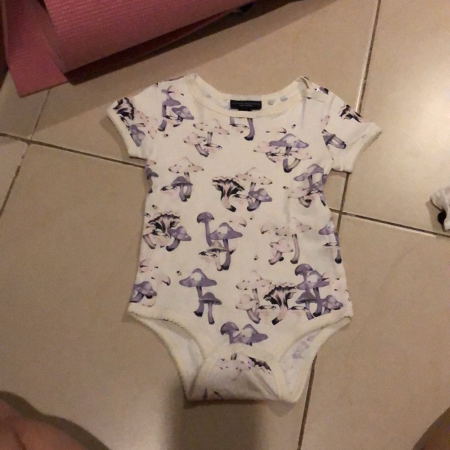 mushroom onesie
