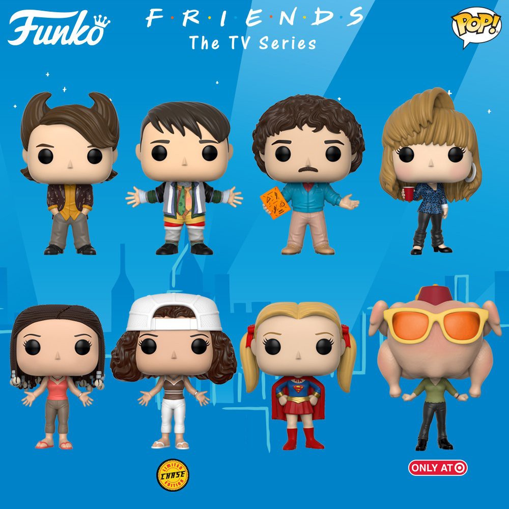 friends funko pop set