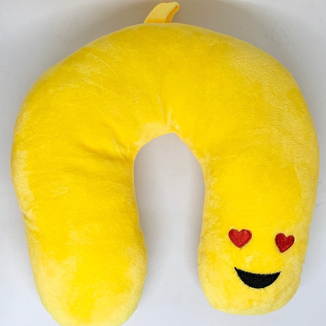 emoji travel pillow