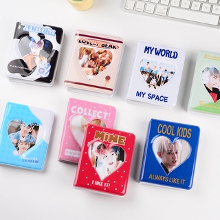 36 Pockets Holds Mini Photo Album for Lomo Card Photocard Fuji Instax Name Card 7s 8 25 50s Mini Ph #3