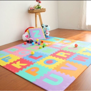 Baby Kids Play Mat Alphabet Puzzle Diy Toy 26pcs Shopee