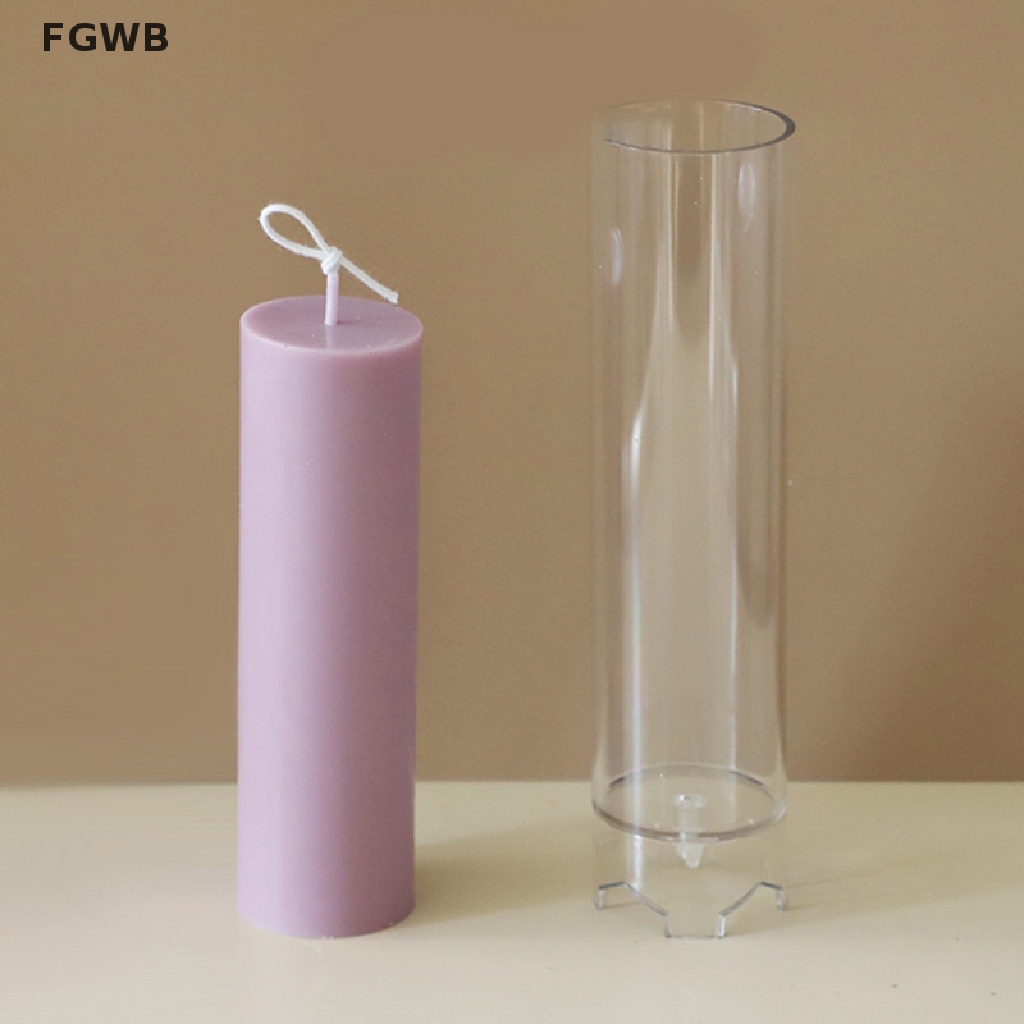 FGWB Plastic Candle Mold Conjoined Cylindrical Durable DIY Handmade