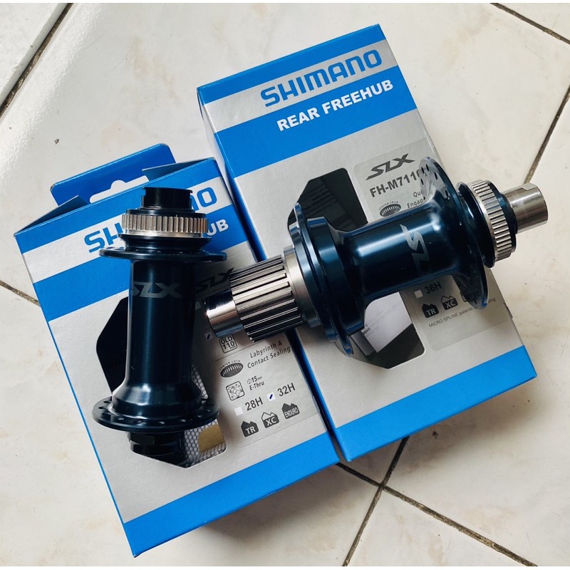 Shimano SLX Hubs 12s Boost Microspline Front and Rear Shopee Philippines