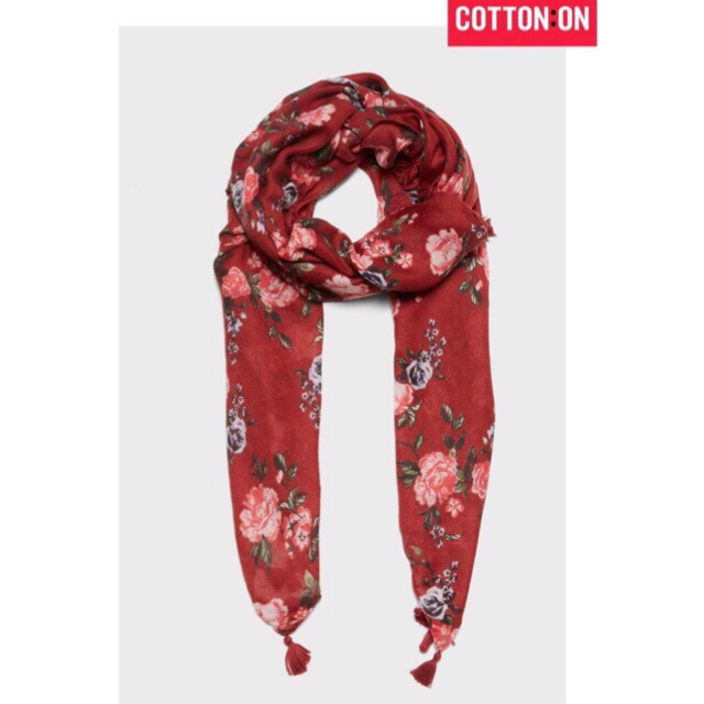 cotton on scarf