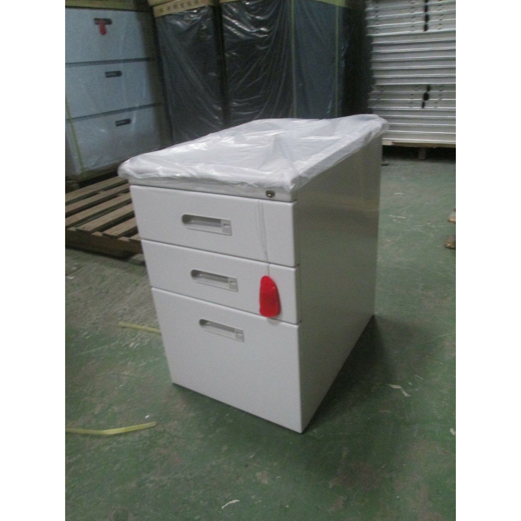 Steel Mobile Pedestal Cabinet Centralized Locking Powder Coated