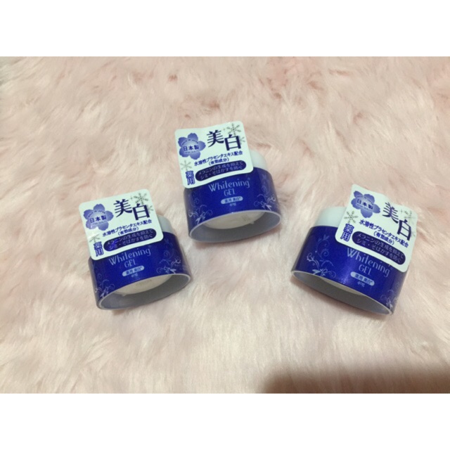 Daiso Japan Placenta Whitening Gel Cream Moisturizer (40g) HOLIDAY SALE Shopee Philippines
