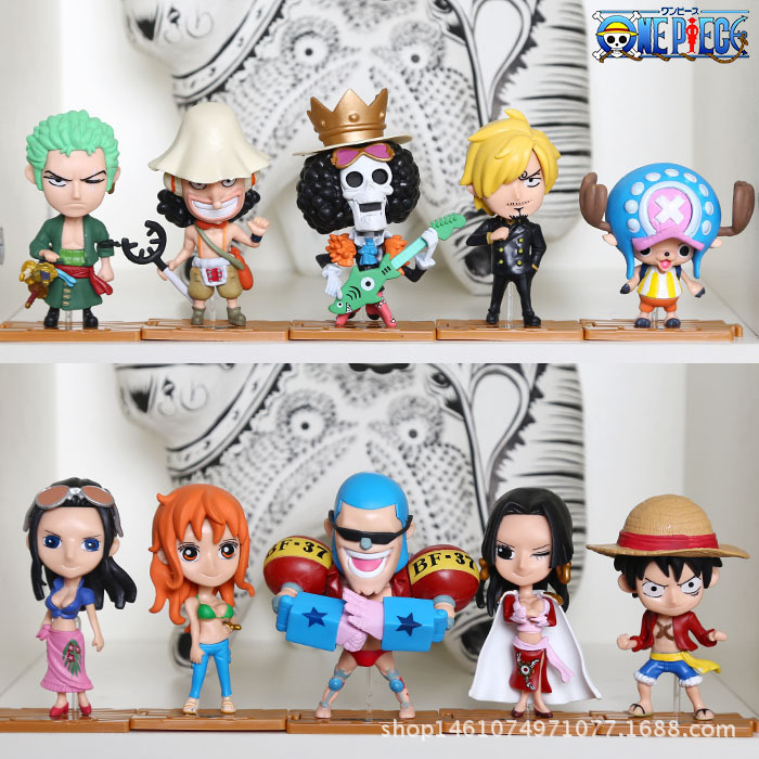One Piece Figure 2 Years Later Straw Hat Pirate Group 68 Generations 10 Styles A Set Of Bag Figure Figure Base Decoration Shopee Philippines