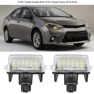 toyota corolla number plate lights