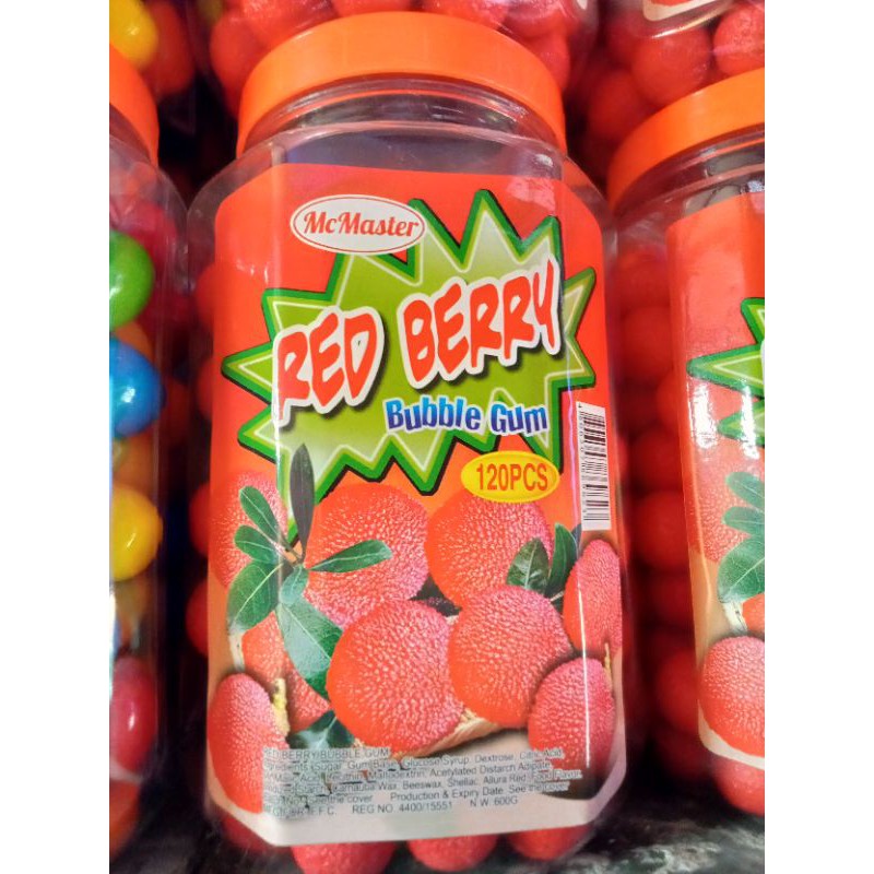 RED BERRY BUBBLE GUM. Shopee Philippines