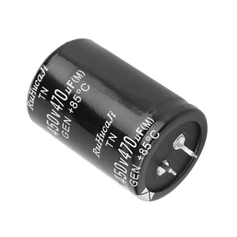 Electrolytic Capacitor 4 Pcs 450V 470μF Aluminium Electrolytic