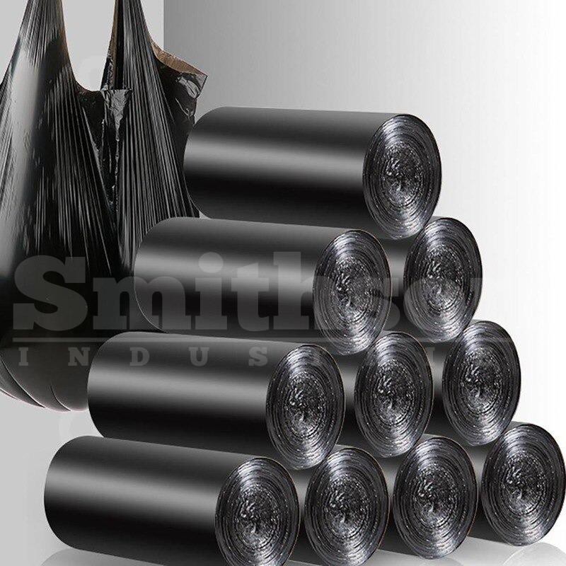 COD Trash Bag Garbage Bag High Quality Black Disposable Garbage Bags Thick Convenient Environmental