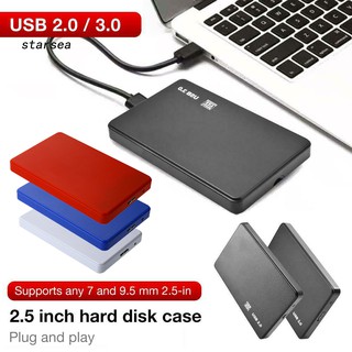 STSE_USB3.0/2.0 2.5inch SATA HDD SSD Enclosure Mobile Hard Disk Case Box for Laptop