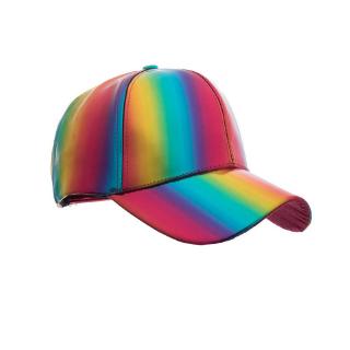 Luisaviaroma Women Accessories Headwear Caps Tyron Rainbow Logo Baseball Cap 