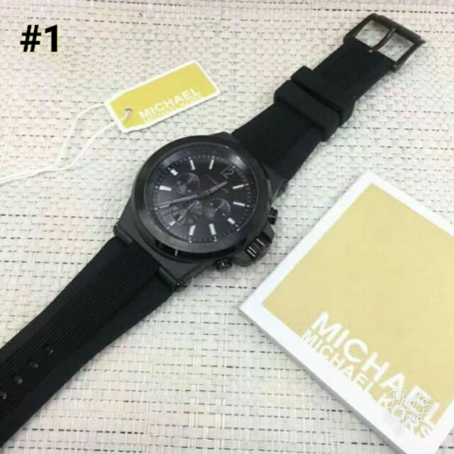 Michael Kors Rubber Strap watch | Shopee Philippines