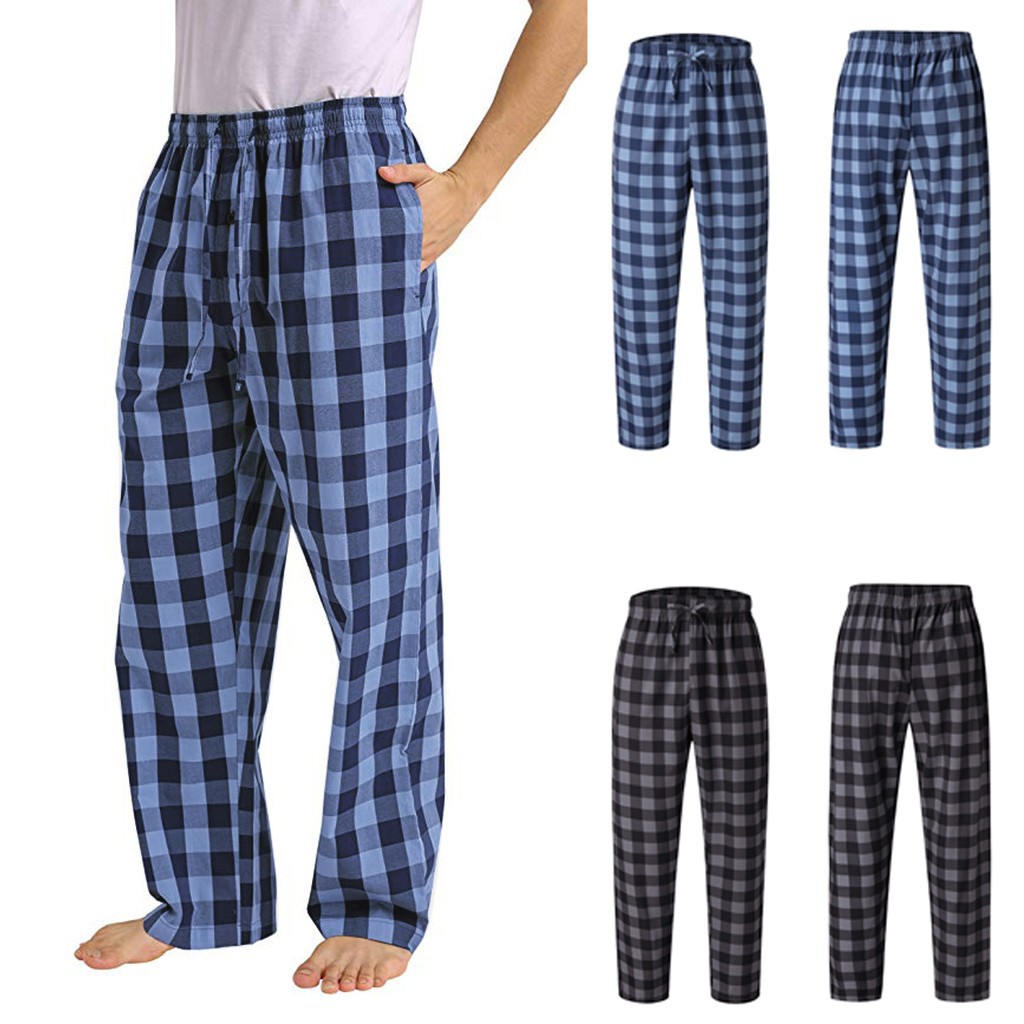 plaid pants in store