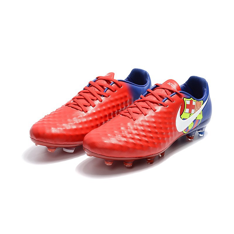 NIke Magista Opus II FG X FC Barcelona red blue mens sport soccer football  shoe | Shopee Philippines