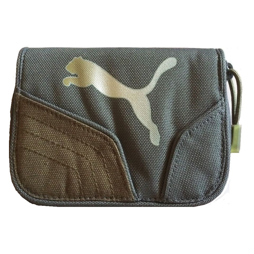 puma three fold wallet