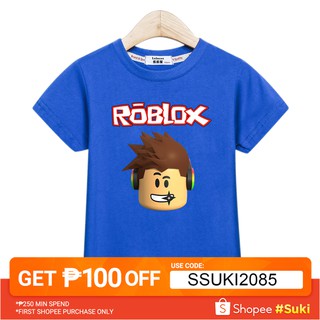 Kids Fashion Suit Roblox Clothing Boys T Shirtpants Sets - 