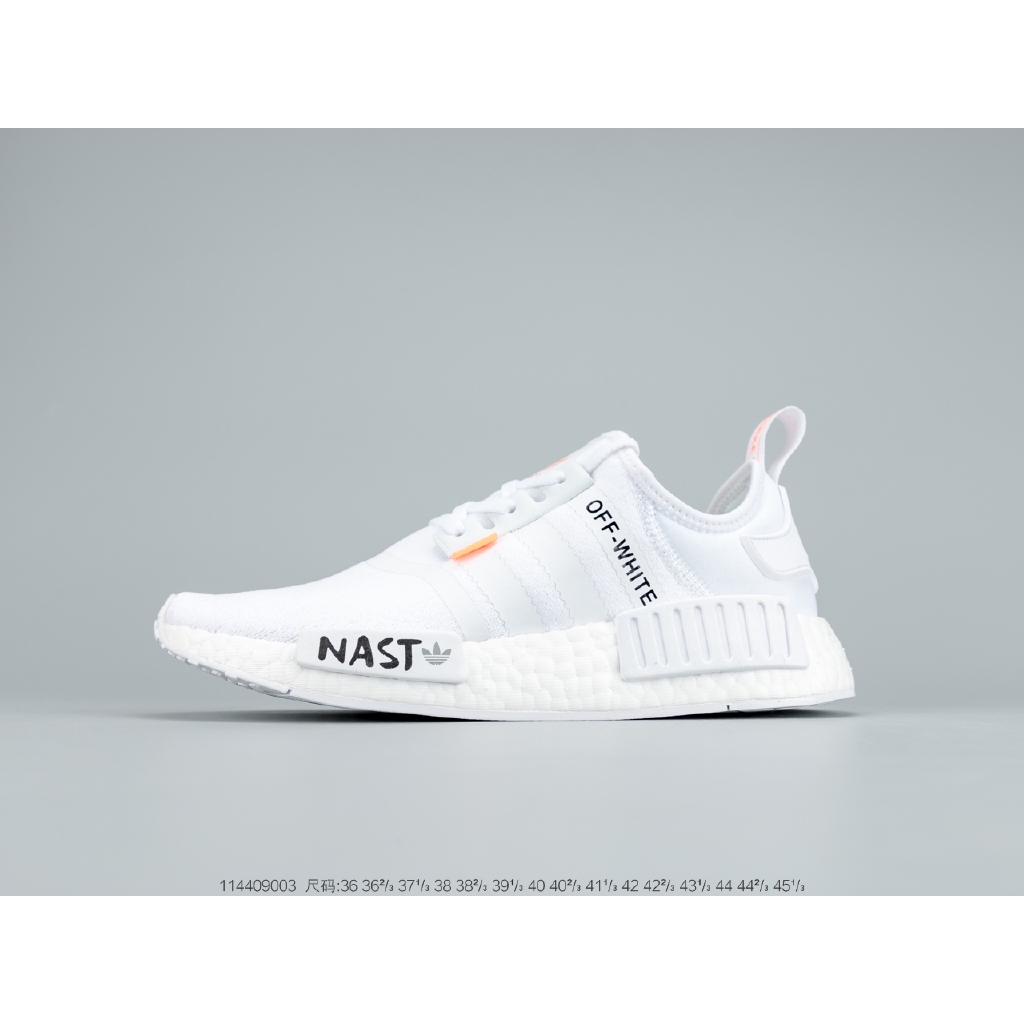 adidas white running sneakers