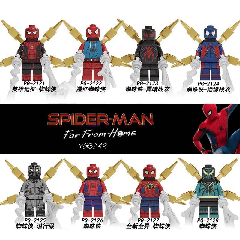 spider man far from home lego toys