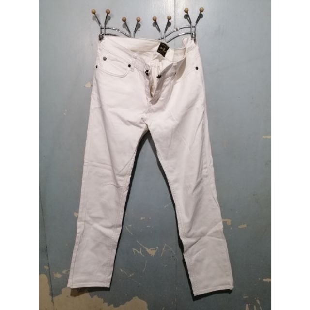 Mr. Lee white pants plus size | Shopee 