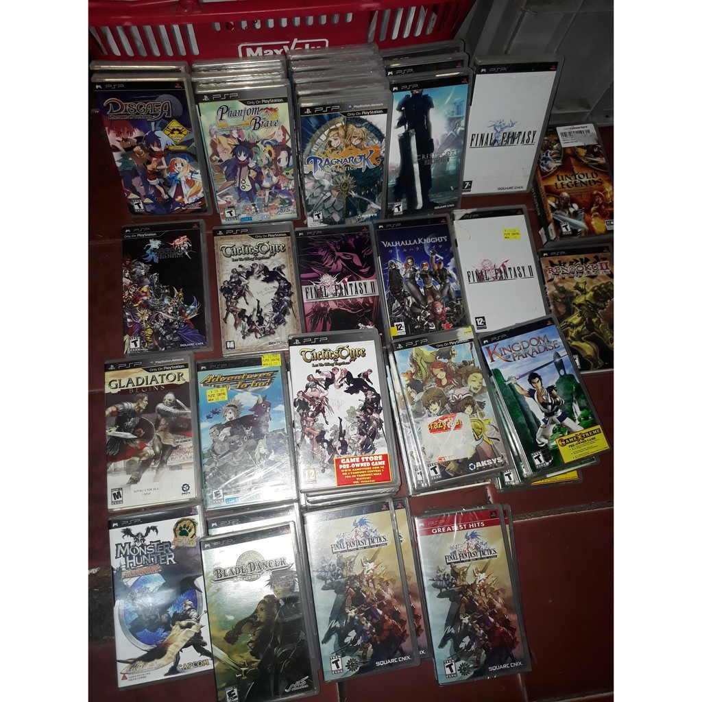 psp umd games