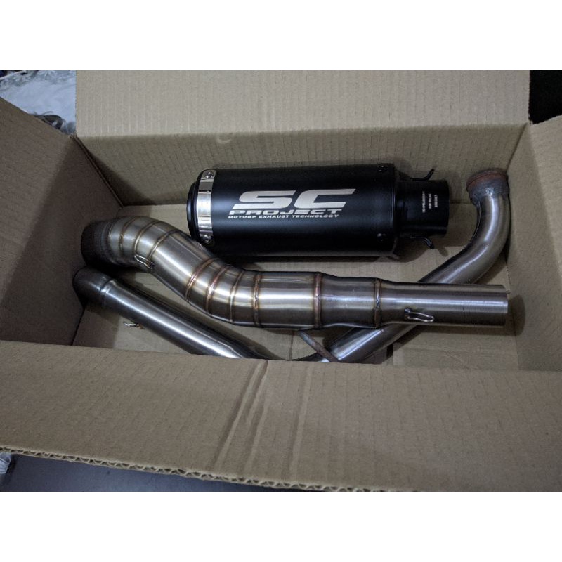 sc project exhaust price for r15