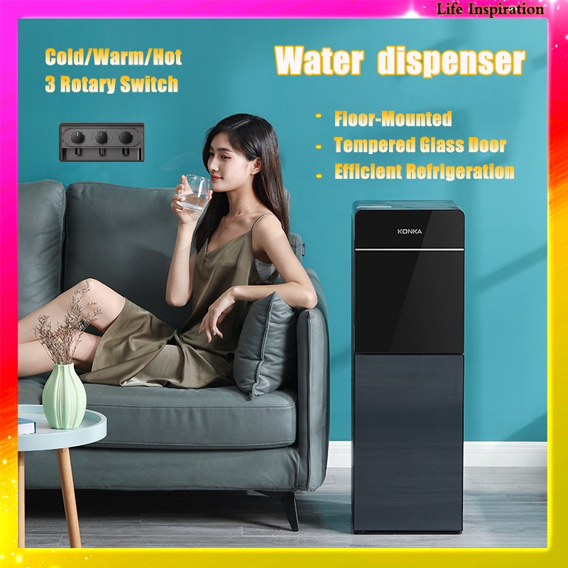 On Hand KONKA Free Standing Water Dispenser, 3 Options Hot, Warm
