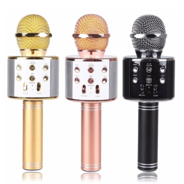 WS-858 Wireless Karaoke Bluetooth 