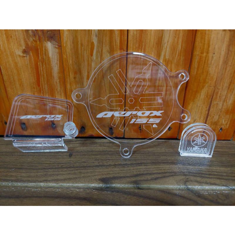 AEROX V1 CRANKCASE COVER SET Shopee Philippines
